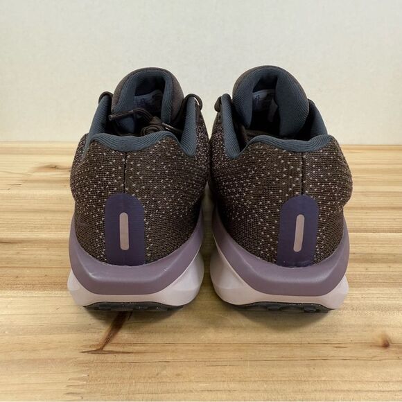 Nike Air WinFlo 11 road running shoes womens 8.5 taupe grey barely volt obsidian - Picture 4 of 8